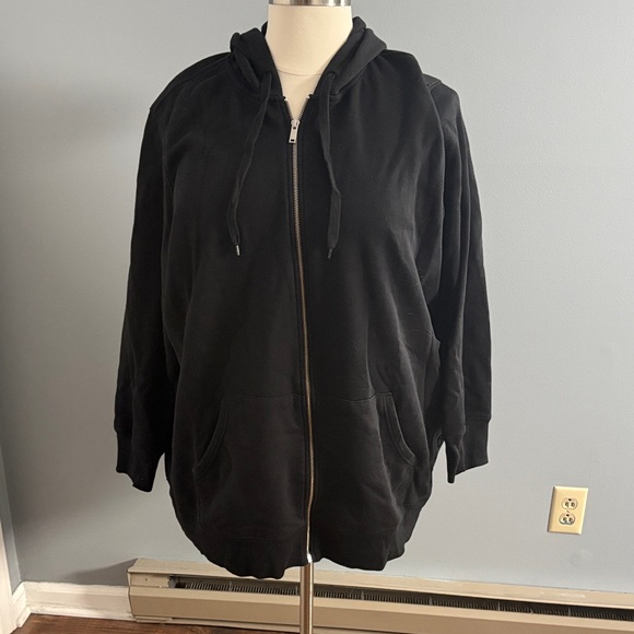 Old Navy Tops - Old Navy Women's Black Zip-Up Hoodie